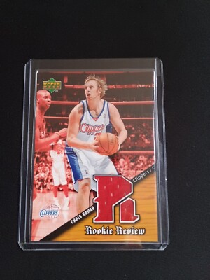 2004-05 Upper Deck Chris Kaman Rookie Review Jersey #RR-CK