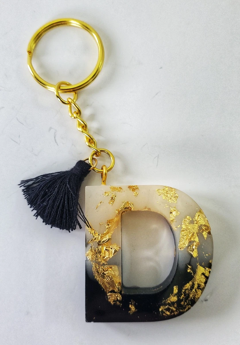 Letter d deals keychain
