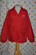 Vintage PLA-JAC DUNBROOKE red MEN`S Large retro BOEING WICHITA KS JACKET USA EUC