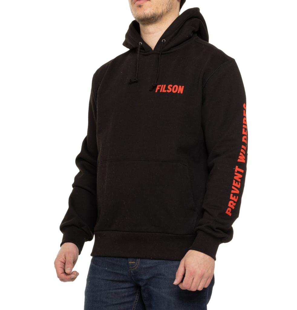 Filson Smokey Bear Made in USA Hoodie Heavyweight Hooded Filson Smokey Bear Made in USA Hoodie Heavyweight Hooded
