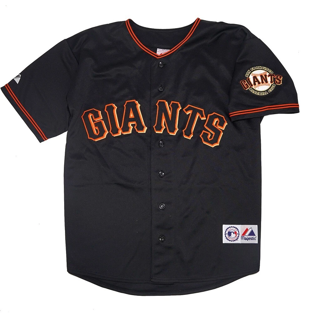 Madison Bumgarner San Francisco Giants Men Alternate Black Jersey w/ Team  Patch