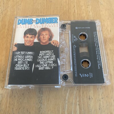 Dumb And Dumber - Soundtrack (Cassette Tape) Rare USA Import OST