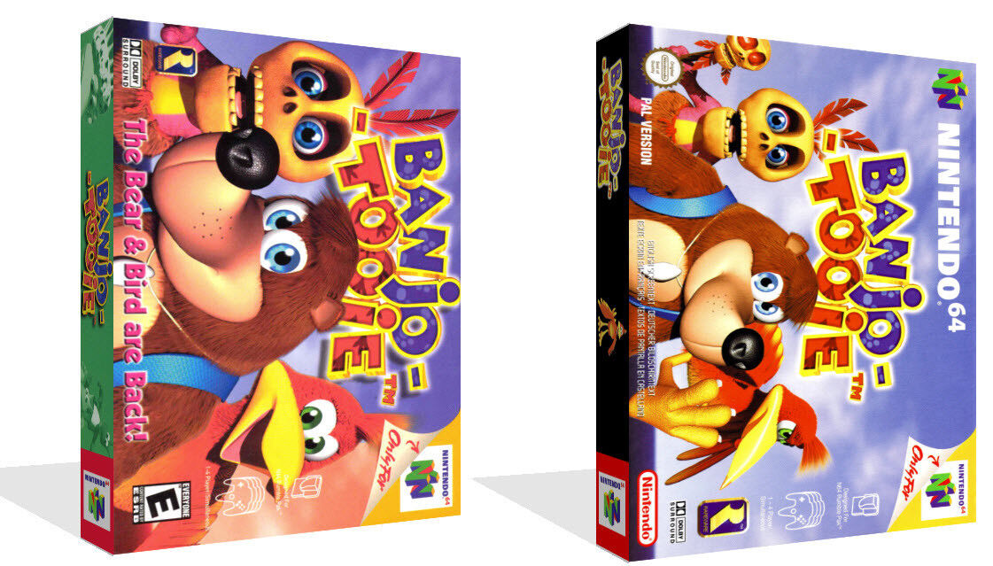 Banjo-Kazooie Tooie: Nintendo 64 (N64) Nintendo Switch Custom  Covers/Physical Game Cases (Boxart) - NO GAME INCL.