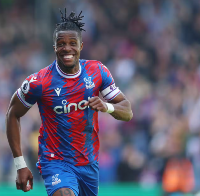 Crystal Palace 2022 2023 Home Shorts ZAHA #11 Football Soccer