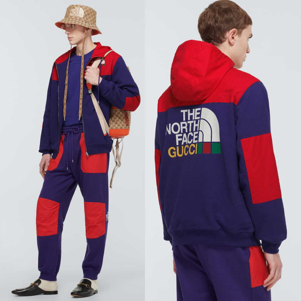 GUCCI JACKET MENS THE NORTH FACE X ZIPPERED HOODIE LOGO GUCCI JACKET MENS THE NORTH FACE X ZIPPERED HOODIE LOGO