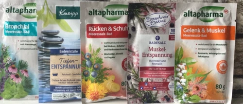 Kneipp Bath Salt Salts  Muscle relaxing / sleep well / calm & relax  60g  New