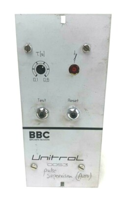 ABB HEIR 316438 R2 UNITROL 0053 PULSE SUPERVISION EXCITER PCB BBC Pre Owned