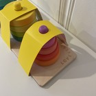Lovevery Twist & Pivot Pattern Puzzle, from The Investigator Montessori Play Kit — photo 3