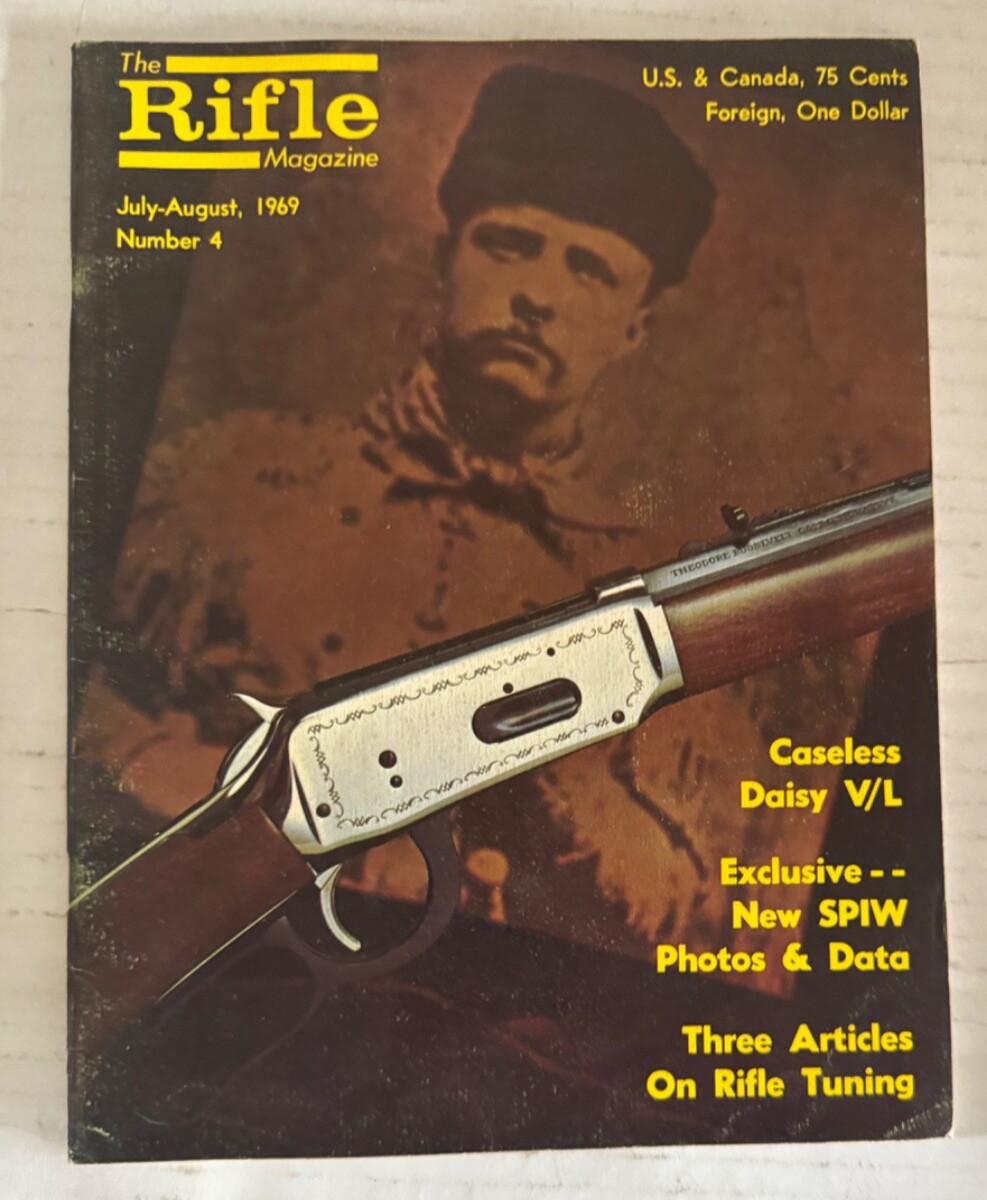 The Rifle Magazine No 4 Jul Aug 1969 Caseless Daisy SPIW Photos Rifle Tuning-image