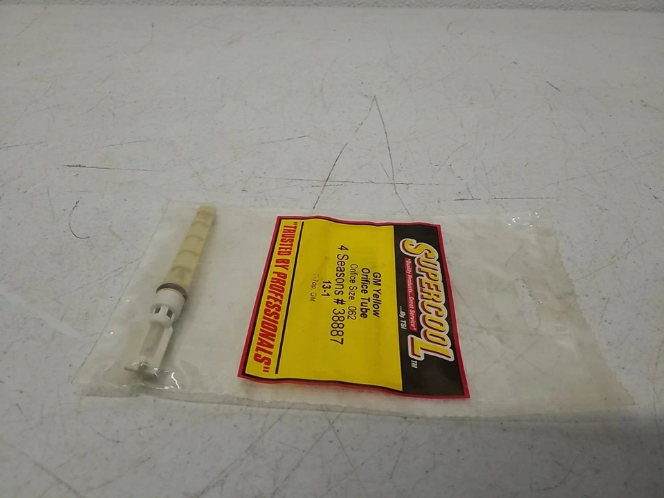 Tubo de orificio de aire acondicionado TSI SuperCool 13‐1 - Restrictor de flujo T‐Top amarillo Foto 2 de 4