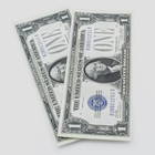 1928 $1 FunnyBack Silver Certificate Consecutive United States Lot of 2 #C861-4 — photo 3