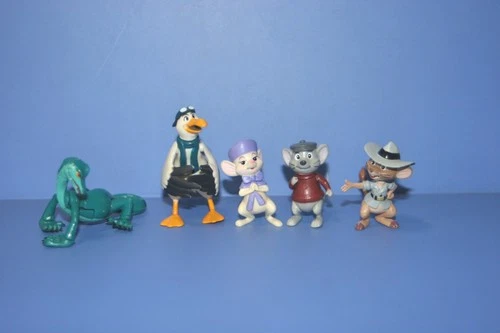 DISNEY Choco Egg The Rescuers Down Under Bianca Bernard Figure Set of 5 Furuta