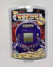 Yahtzee Jackpot Purple Handheld Travel Game 1999 90s Hasbro Vintage NOS