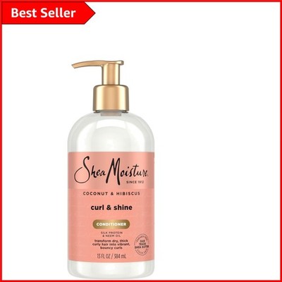 Curl Shine Conditioner für lockiges Haar - 384 ml, reduziert Haarbruch & verleiht Glanz