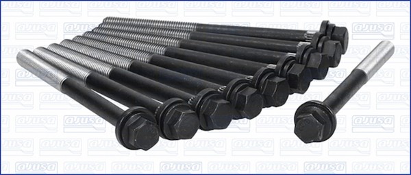 Ajusa Zylinderkopfschraubensatz 81028400 FüR Dodge Jeep Chrysler Plymouth M11 PT-image
