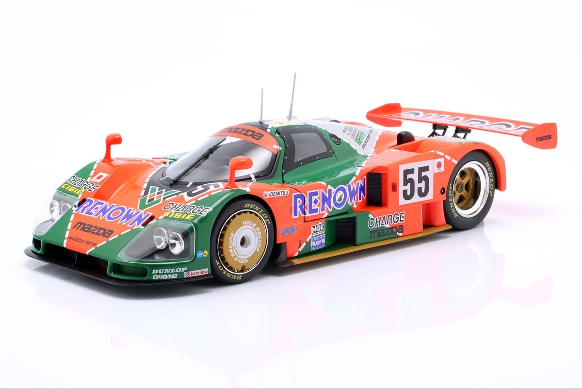 MAZDA 787B 1/18 AUTOgart ミニカー WERK83 - 1:18 Mazda 787B No.55 Winner 24h Le Mans 1991 (Weidler