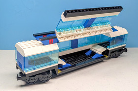 Lego 4561 * RAILWAY EXPRESS Train w/Transformer/Regulator Minifigs/Manuals 9V