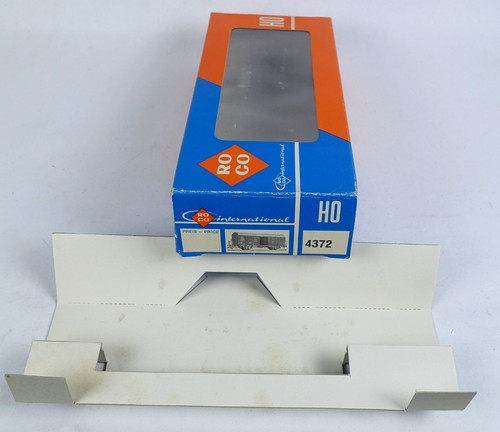 ROCO 4372 LEERKARTON gedeckter Güterwagen Spur H0 OVP HO Leerverpackung Box !!!! | Zustand: Gebraucht