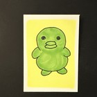 Aceo “Kichipatchi” Original, miniature Drawing, 2.5x3.5in signed by Raven  — photo 1