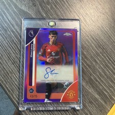 2025-26 Topps Chrome Premier League - Autographs Shea Lacey - Purple Auto  43/75