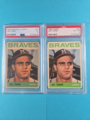 Joe Torre #70 1964 Venezuela Topps card