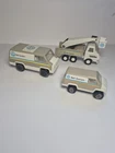 Vintage 1970s Lot of 3 Mini Tonka Bell System Trucks Made in USA
