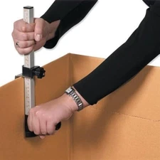 Box Resizer Tool with Scoring Wheel - Cardboard reducer to White, Black 