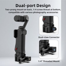 Transfer Case For Insta360 Luna Ultra Camera Frame Protective Mount Adapter Base