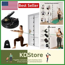 Heavy-Duty Door Anchor Strap for Resistance Bands, Multi-Point Gym Attachment