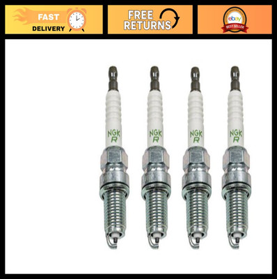 High-Performance Copper Spark Plugs BKR5E - Set of 4 for Enhanced Engine Efficie