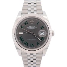 Rolex Datejust 41mm Wimbledon Dial Watch Ref# 126334