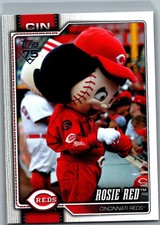 2026 Topps #M-6 Rosie Red Mascot - Cincinnati Reds