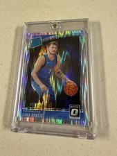 2018/19 Panini Donruss Optic Shock Prizm Luka Doncic RC Dallas Mavericks #177
