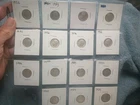 Set 15 Old Silver Roosevelt Dime 1952-1959 CH4825