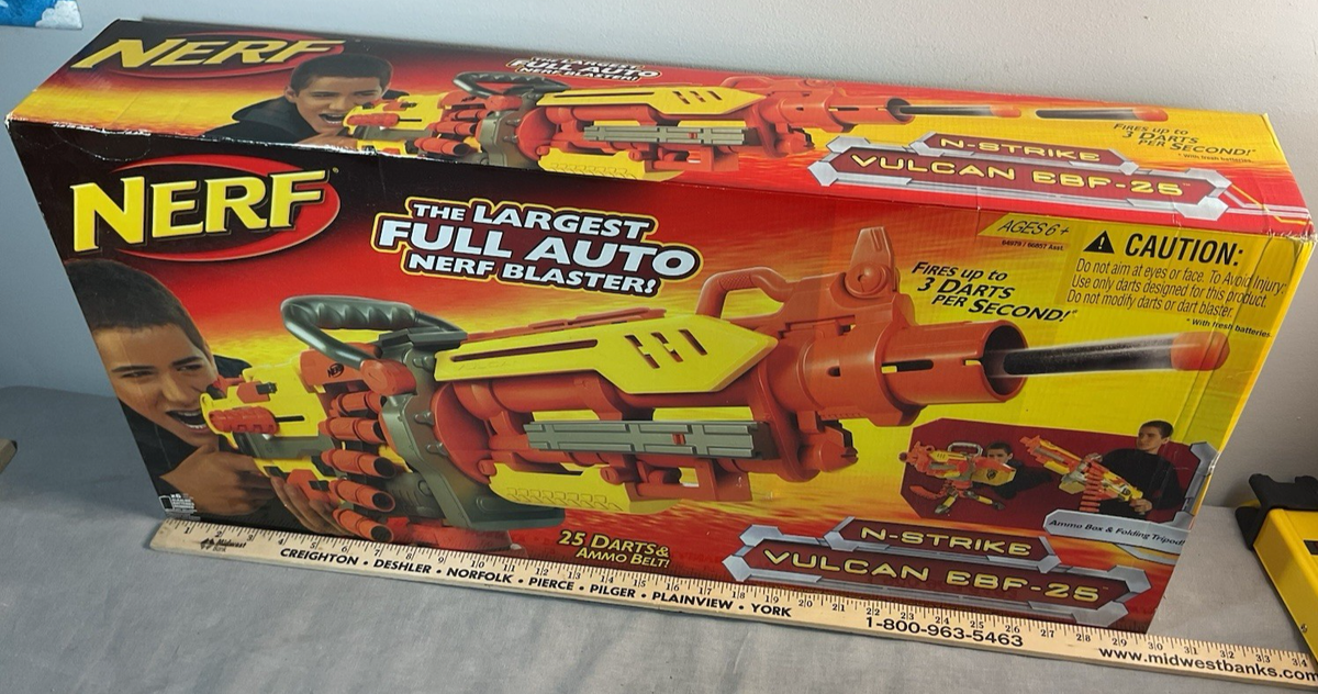 Nerf 25264 N-Strike Vulcan EBF-25 Dart Blaster for sale