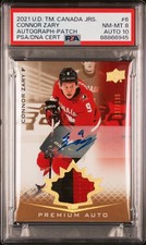2021 Upper Deck Team Canada Juniors Hockey Cards Checklist 8