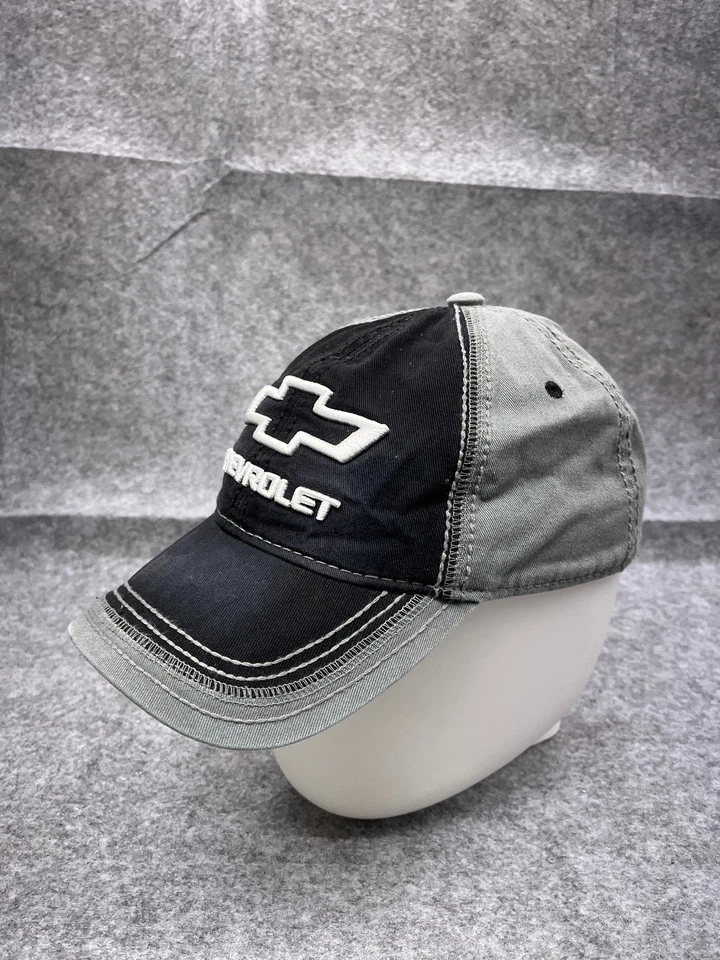 Gorra Chevrolet correa trasera adulto talla única gris negro 100 % algodón Foto 4 de 4