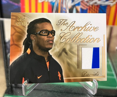 2003 FUTERA Match The Archive Collection Worn Jersey GJ05 Edgar Davids /250