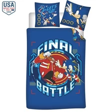 OTHER Set of duvet cover for children Sonic 140x200cm 5407010071078