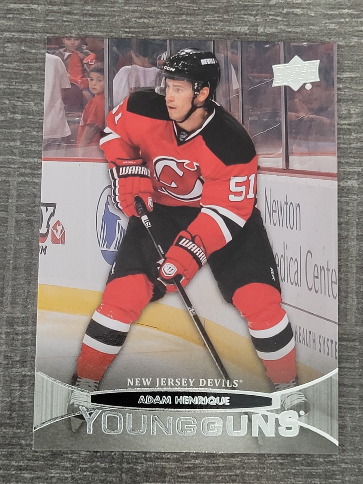 2011-12 Upper Deck Adam Henrique #226 Young Guns Rookie New Jersey Devils RC