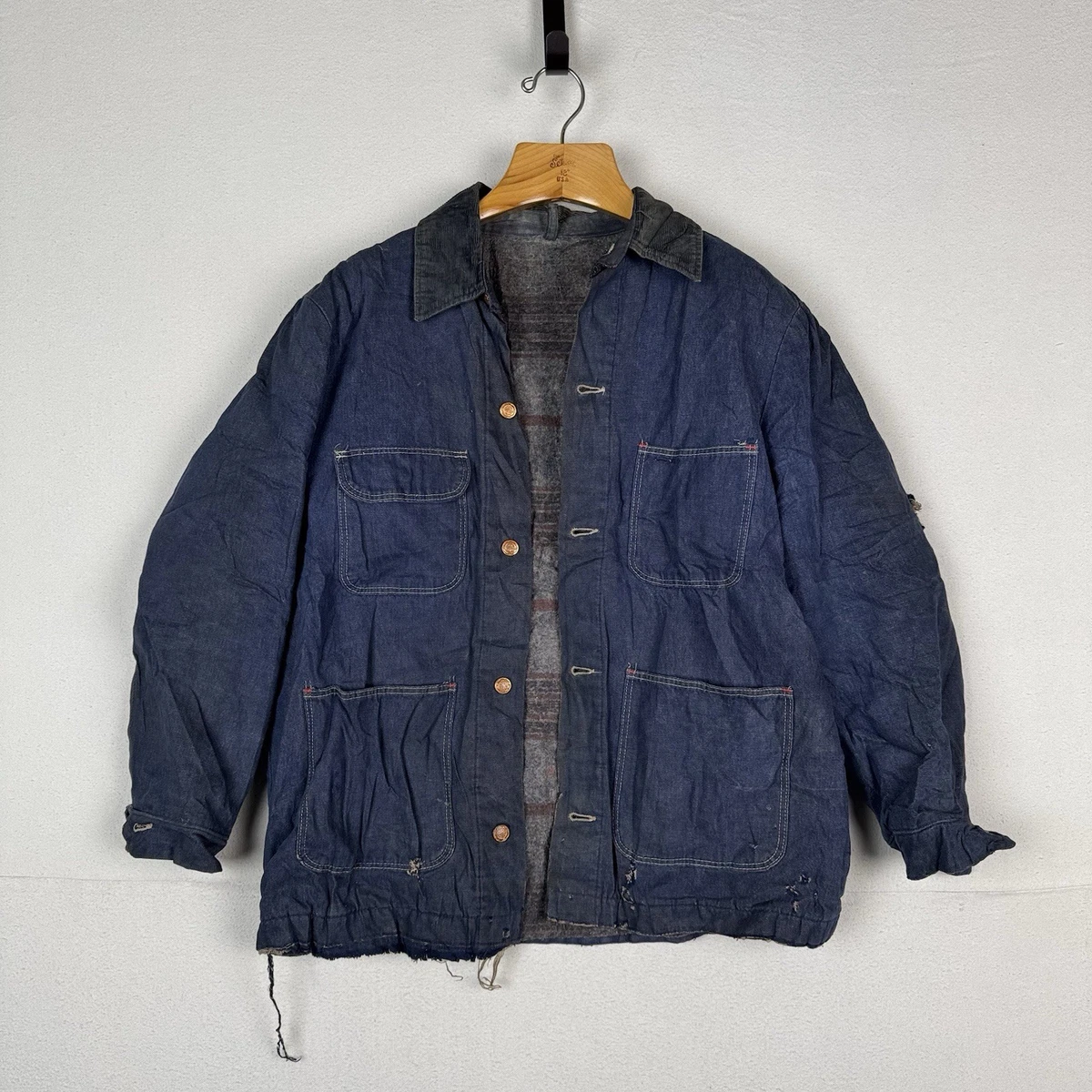 Wrangler Chore Jacket Vintage Outerwear Coats & Jackets for Men