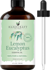 Lemon Eucalyptus Essential Oil   Huge 4 Fl Oz   100 Pure and Natural   Premium