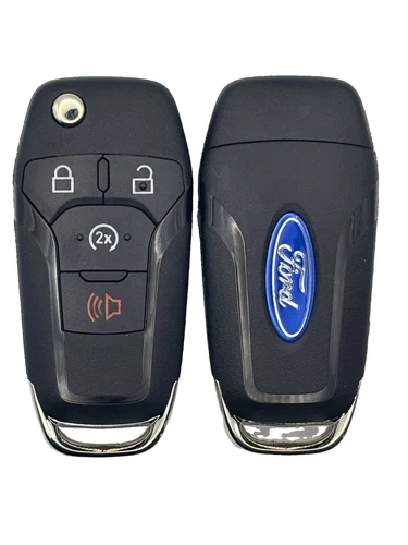 OEM FORD RESHELLED F150 DF250 F350 RANGER flip keyless entry remote key fob - product listing photo