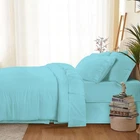 Percale Fitted Valance Sheet - Extra Deep 40cm Pleated Valance Fitted Bed Sheet