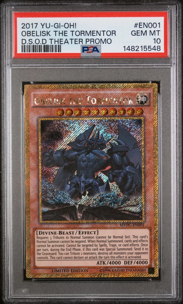 Obelisk The Tormentor Konami Yu-Gi-Oh! TCG Professional Sports