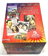 Classic Comedy Greats 5-Pack Collection VHS 1999 Brand New Sealed Canadian