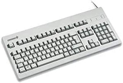 CHERRY G80-3000, German Layout, QWERTZ Keyboard, Wired Keyboard, Mechanical Keyb