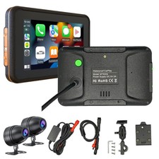 Motorcycle 5 screen Carplay Android Auto Dual...