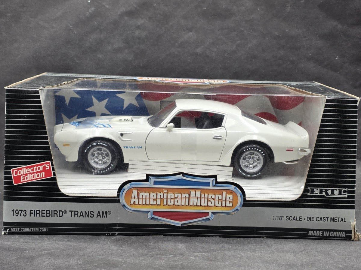 Ertl American Muscle 1973 Pontiac Firebird Trans AM 1:18 Scale