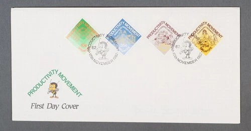 MayfairStamps Singapore FDC 1982 Productivity Movement Combo First Day Cover aax